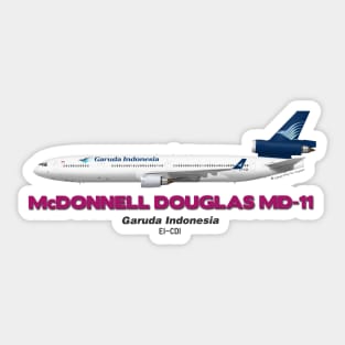 McDonnell Douglas MD-11 - Garuda Indonesia Sticker